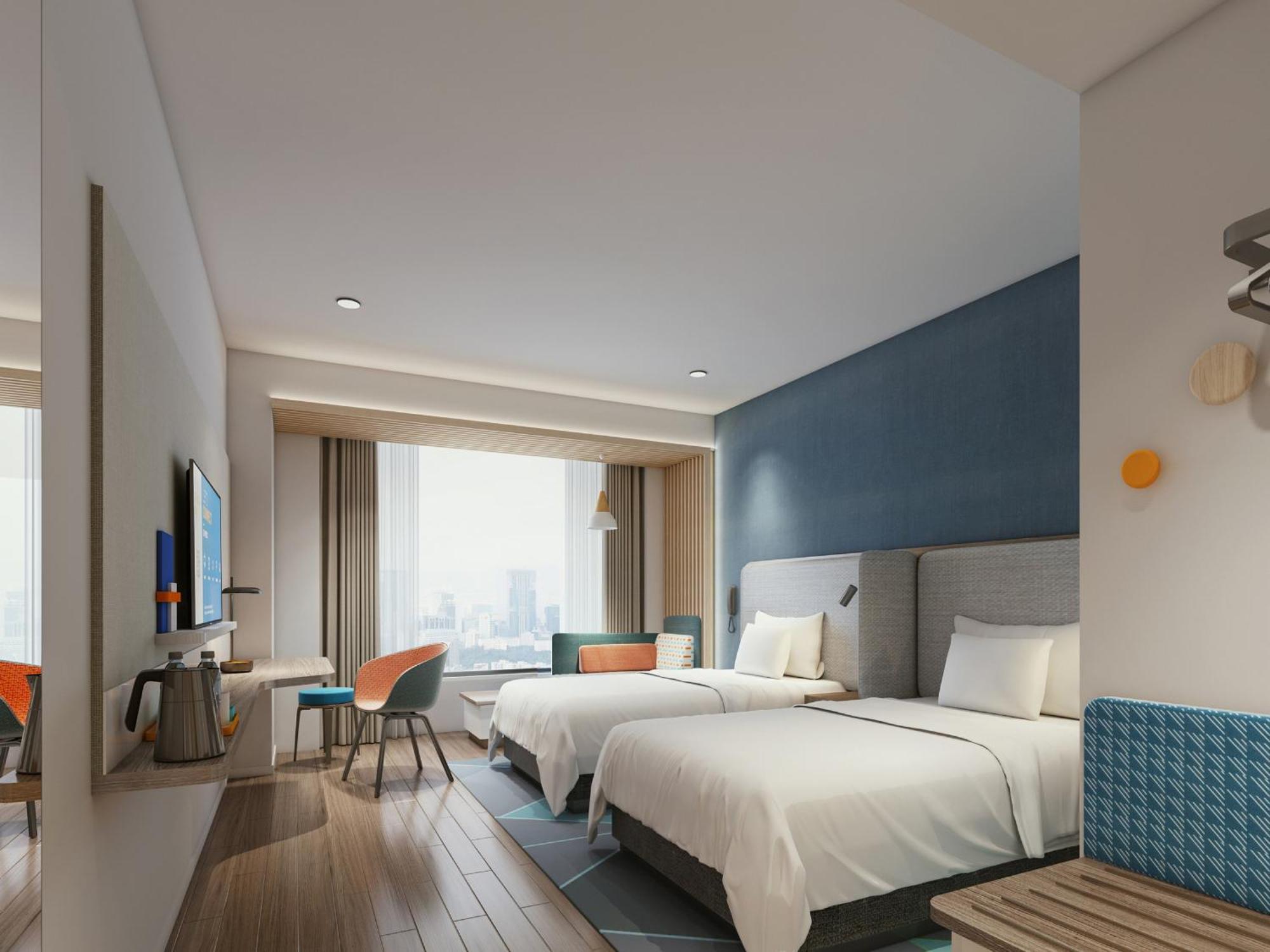 Holiday Inn Express Lanzhou New Area By Ihg Exterior foto